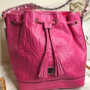 Dooney and Bourke Drawstring Bucket Bag